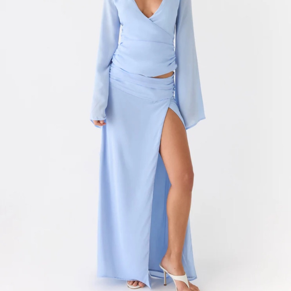 Peppermayo Remee Maxi Skirt - Blue